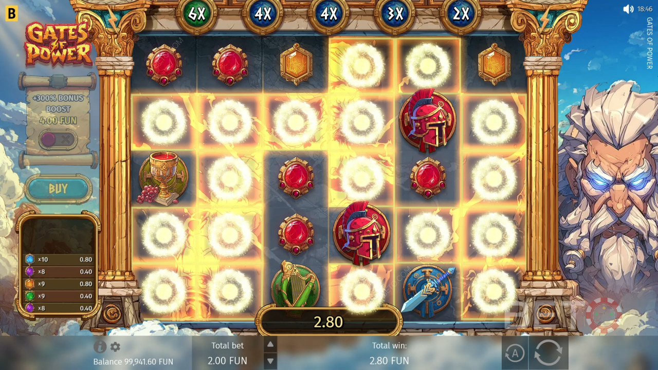 A „Gates of Power” játék áttekintése a BETO Slots-tól