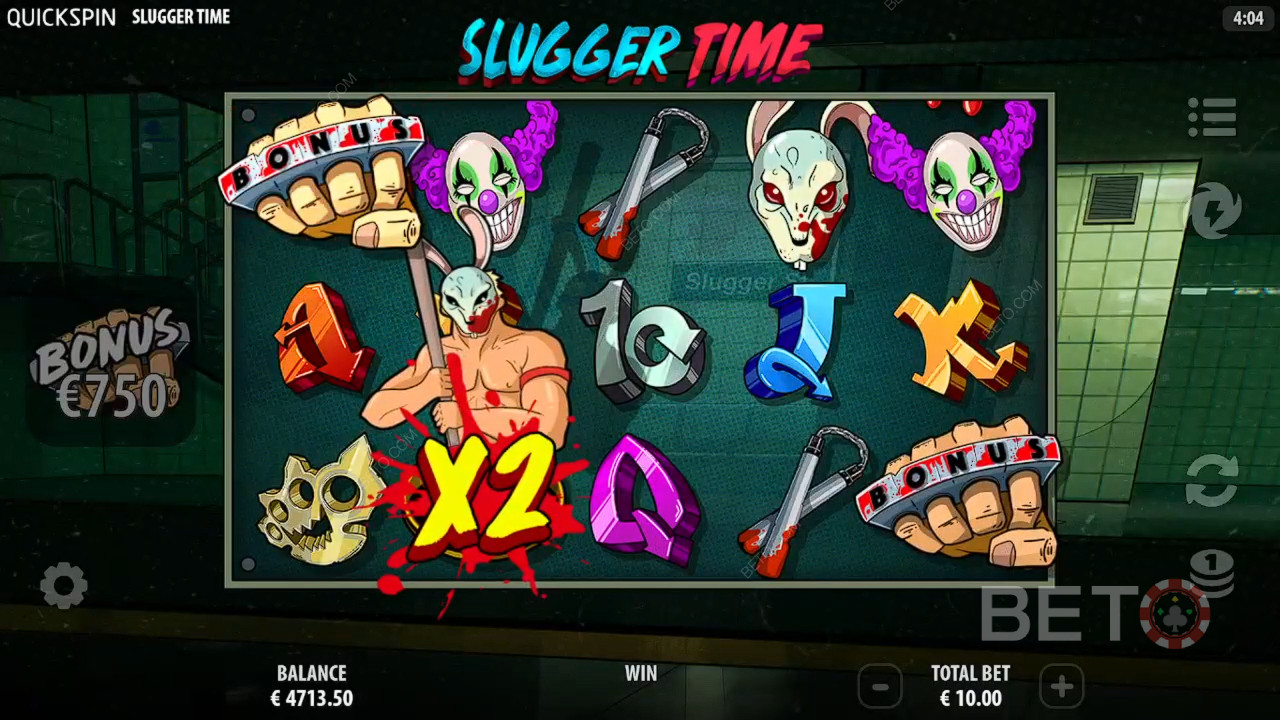 Slugger Time felülvizsgálata a BETO Slots által