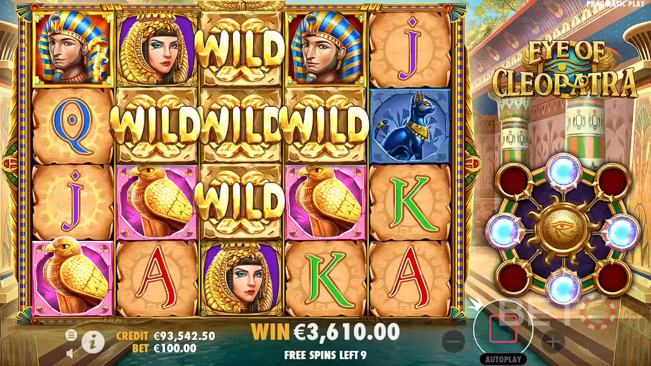 Eye of Cleopatra felülvizsgálata a BETO Slots által