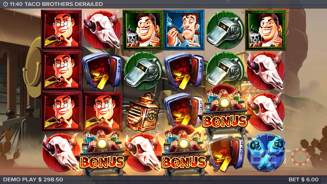 Taco Brothers kisiklott felülvizsgálata BETO Slots által