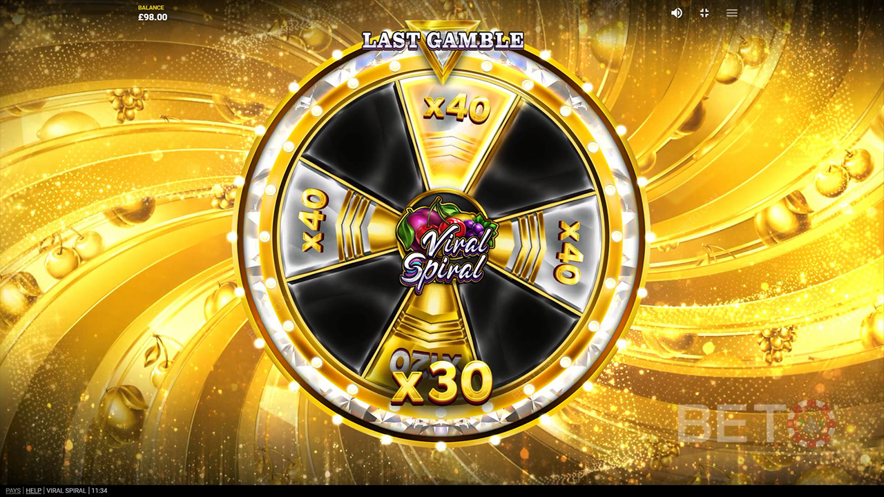 Viral Spiral felülvizsgálata BETO Slots által