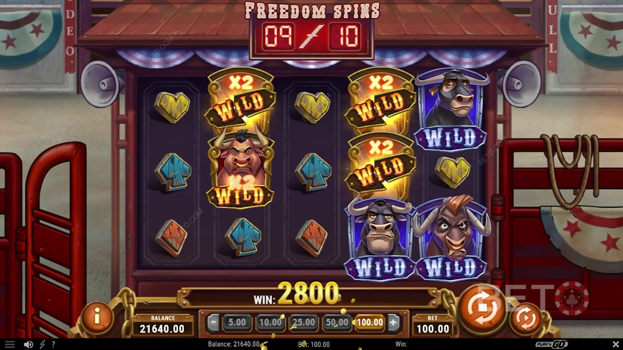 Bull in a Rodeo felülvizsgálata BETO Slots által