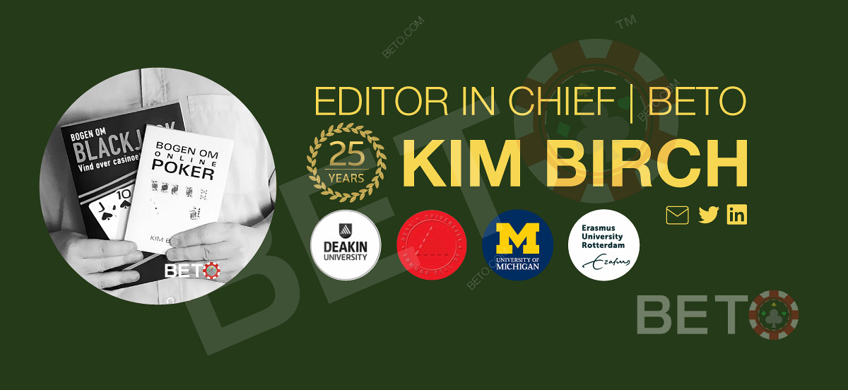 Dán szerző és szerencsejáték szakértő Kim Birch