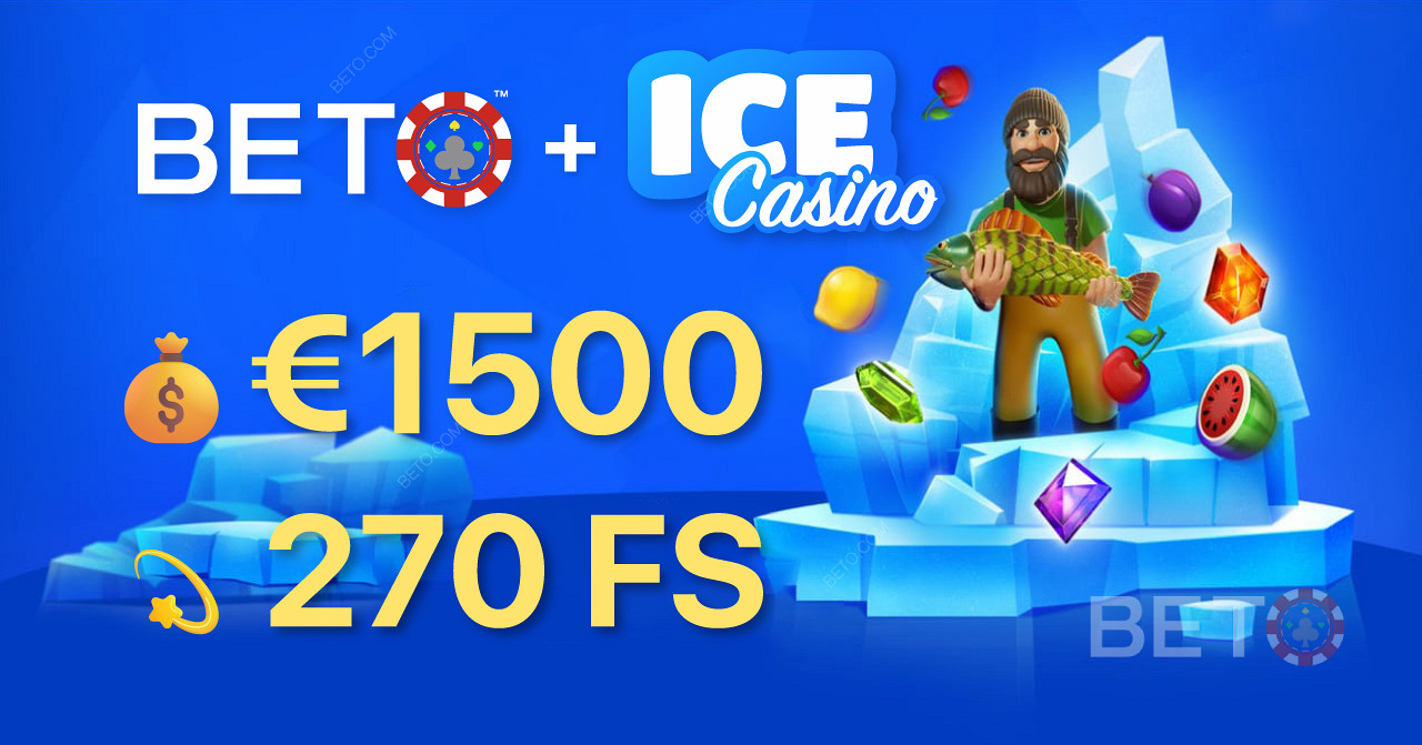 Az ICE Casino az egyik legnagyobb üdvözlő csomagot kínálja az új játékosoknak!