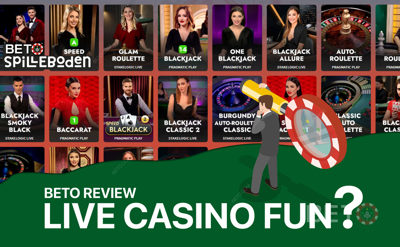 Teszteljük, hogy a Spilleboden által kínált The Live Casino megéri-e az idődet.