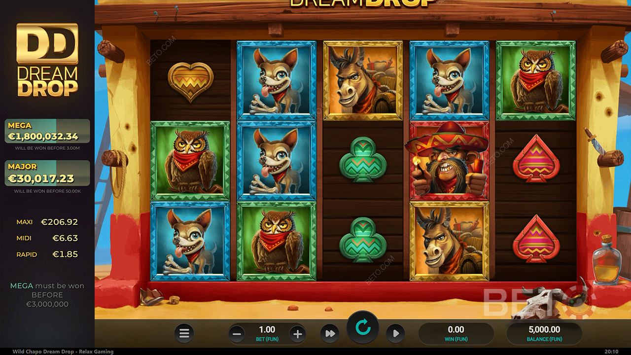 Wild Chapo Dream Drop Ingyenes Játék