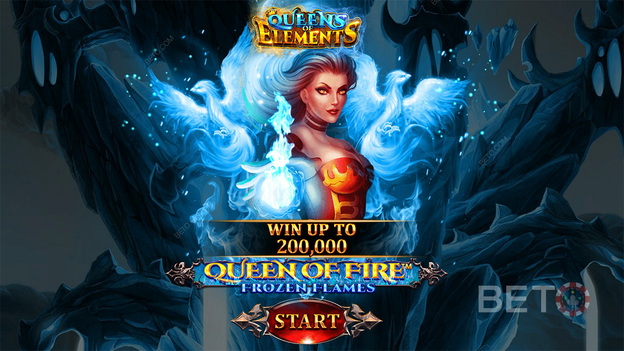 Nyerjen tétjének akár 2000-szeresét is a Queen of Fire - Frozen Flames nyerőgépen!