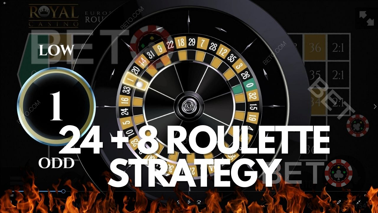 24 + 8 Rulett stratégia - A szerencsejáték fogadási rendszer bemutatása