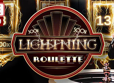 Lightning Roulette az élő játék egy igazi házigazdával.