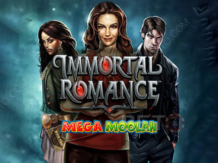Játsszon a Immortal Romance Mega Moolah Progresszív nyerőgépekkel ingyen.