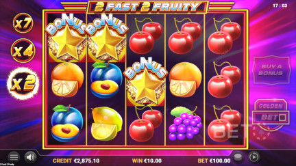 2 Fast 2 Fruity Nyerőgép - Ingyenes Játék és Vélemények (2025)