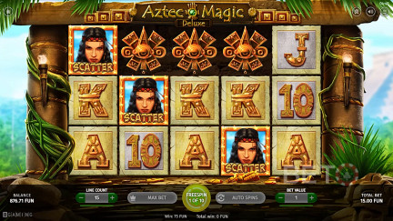 Aztec Magic Deluxe Nyerőgép - Ingyenes Játék és Vélemények (2023)
